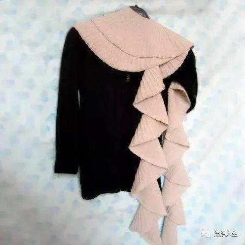 用棒针编织简单又时尚的围巾