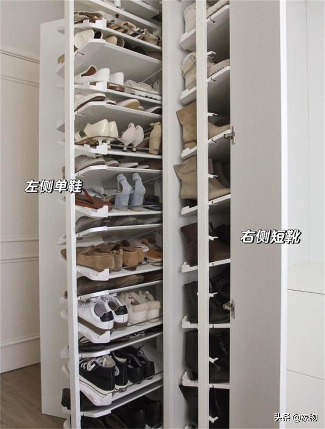 惊艳效果图！打造鞋柜隐藏式储物柜效果图，让空间更美观整洁